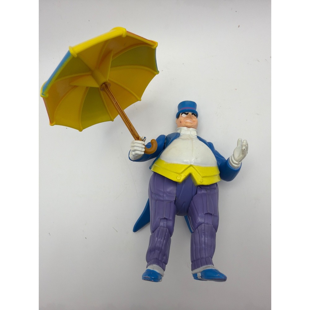 Vintage 1984 Kenner DC Super Powers The Penguin Action Figure with Umbrella